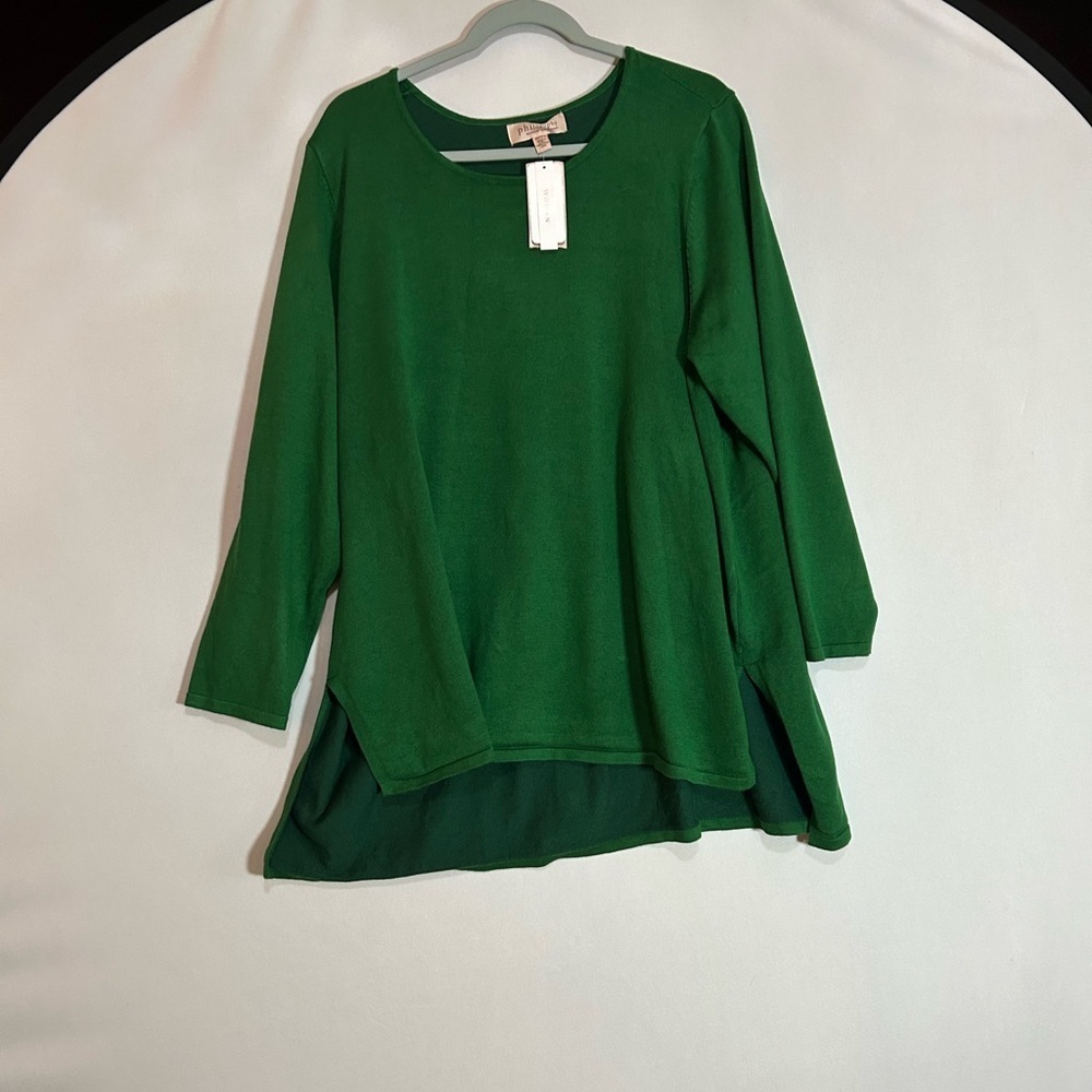 Philosophy Emerald Knit Sweater - Picture 2 of 8